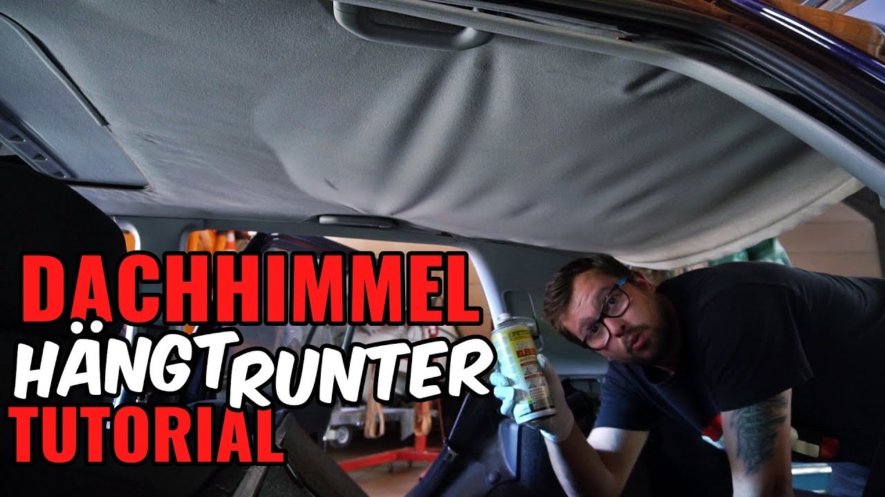 AUDI A6 - Repair hanging headliner - Dachhimmel Reparieren - 1263 