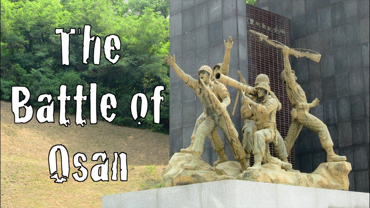Battle Of Osan Map