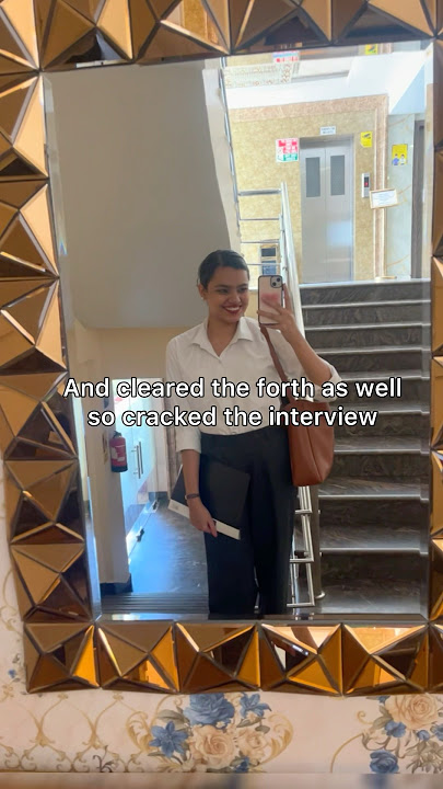 Cracked my first ever interview| IndiGo Airlines #cabincrew #interview #indigoairlines