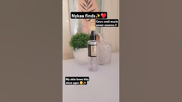 Thumbnail of Nykaa finds✨️♥️ cosrx snail mucin power essence #soothing #skin #nykaa #cosrx #skincare #song #love