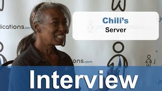 Chili's Interview  - Server