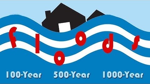100, 500, & 1000 Year Floods