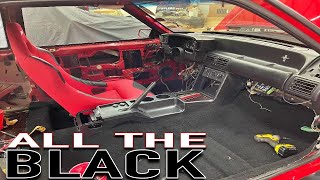 Building a PERFECT, fox body black interior * ROAD WARRIOR 3.0