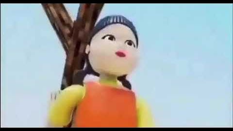 Minecraft Steve dies in Squid game…