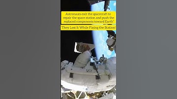 Astronaut Drops Tool in Space Still Floating Above Earth! 🤯#nasa #space