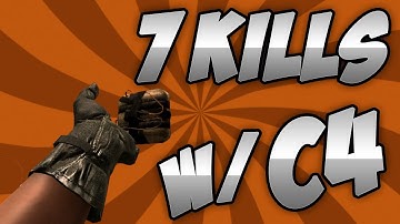 COD MW3 - 7 Kills With One C4 [INSANE]
