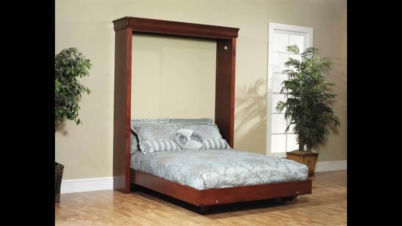 Murphys Bed Plans Queen Size Wall Bed Plan DIY Bedroom Furniture Build