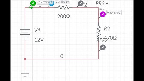 Creating a Series Circuit in Multisim Live