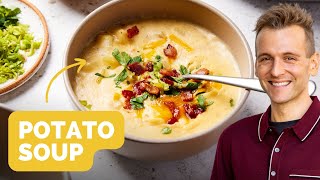 Loaded Baked Potato Soup | The perfect coldweather soup that's packed with customizable flavor!