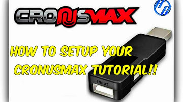 How to setup the Cronusmax tutorial! Step by Step