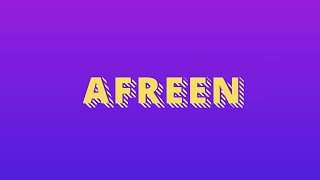 Teaser Afreen Afreen Cover By Gauri Kulkarni