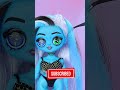 Frankie LOL Doll Repaint | Monster High DIY #shorts