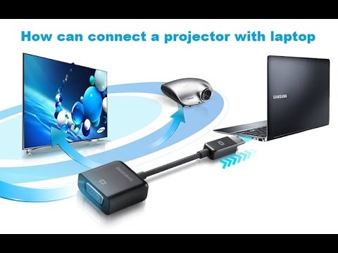 how to connect laptop to projector using hdmi