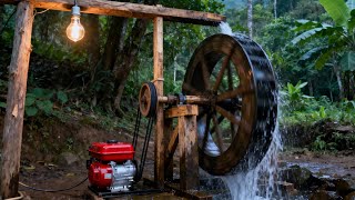 Download Lagu HYDRAULIC TURBINE Installation Generate FREE ELECTRICITY | from Start to Finish @NguyenduyTon MP3