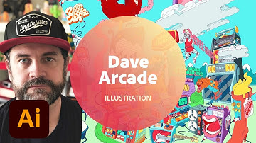Illustration with Dave Arcade - 2 of 3 | Adobe Creative Cloud