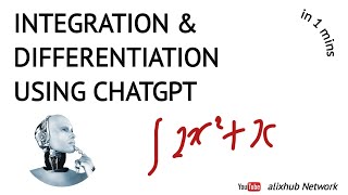 differentiation and integration using AI || How to differentiate and integrate using AI