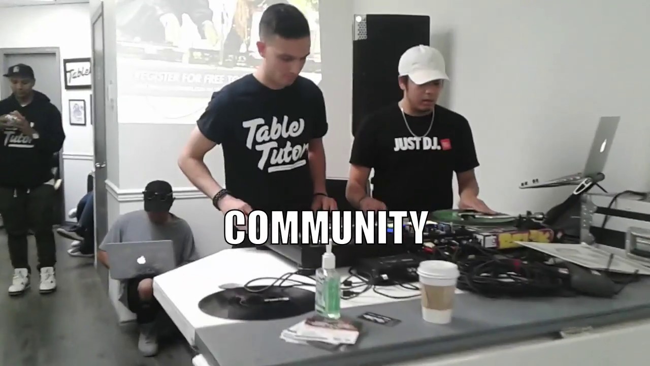 WELCOME TO TABLE TUTORS DJ TRAINING ACADEMY