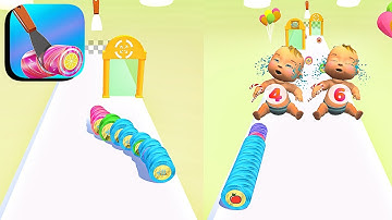 Slippy Candy ​- All Levels Gameplay Android,ios (Levels 21-22)