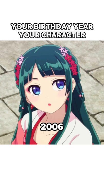 Your year your character | the apothecary diaries #shorts #anime #viral