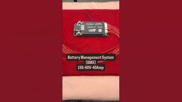 Pulstron BMS (19S-60V-40Amp) Battery Management System #pulstron #backuppower #batteryaccessories
