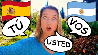 How to use TÚ, USTED and VOS in Spanish | Cómo usar TÚ, USTED y VOS en español