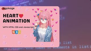 Click Heart Effect using HTML, CSS & JavaScript ❤️✨