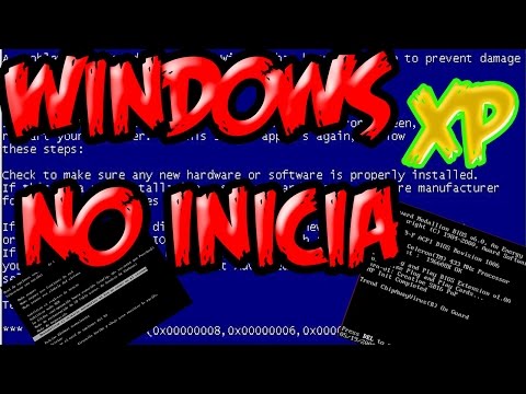 Video: Cómo Reparar Windows XP En El Arranque