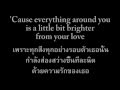 Notes N Word One Ok Rock Lyrics Thai Sub