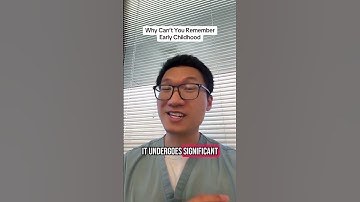 Neuroscience behind why you can’t remember the earliest years of your life #brain