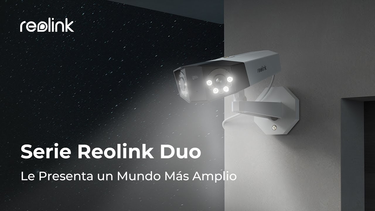 Camara de Seguridad Reolink Duo Exterior 2K Inalambrica WiFi