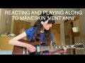 REACTING AND PLAYING ALONG TO MÅNESKIN ‘VENT’ANNI’ [PLUS SMASHING PUMPKINS COVER]