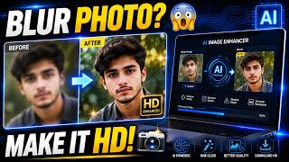 😱 Purani Photo Ko HD Kaise Banayein? FREE AI Tool | Urdu Tutorial screenshot 5