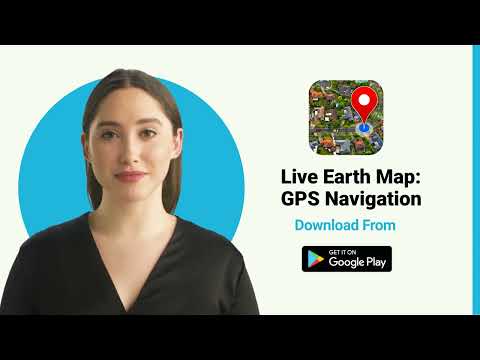 Live Earth Map: Navigazione GPS
