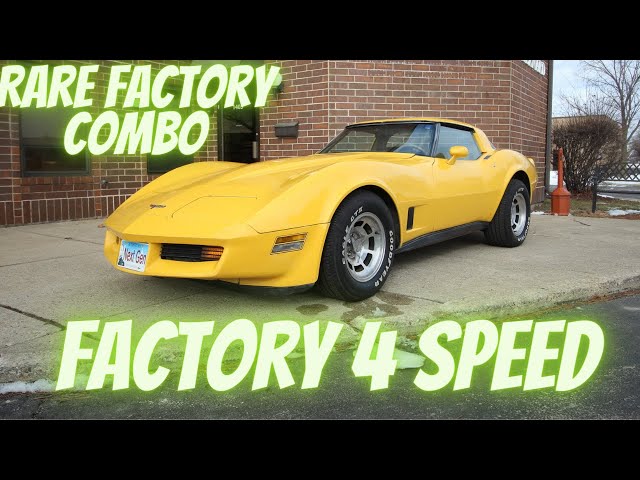 1981 Chevrolet Corvette - Factory 4 Speed & 425HP - SOLD - YouTube