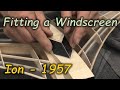 Ion 1950's Futuristic Flying Wing - Pt12: Fitting the Windscreen - By  O.F.W. (Peter) Fisher