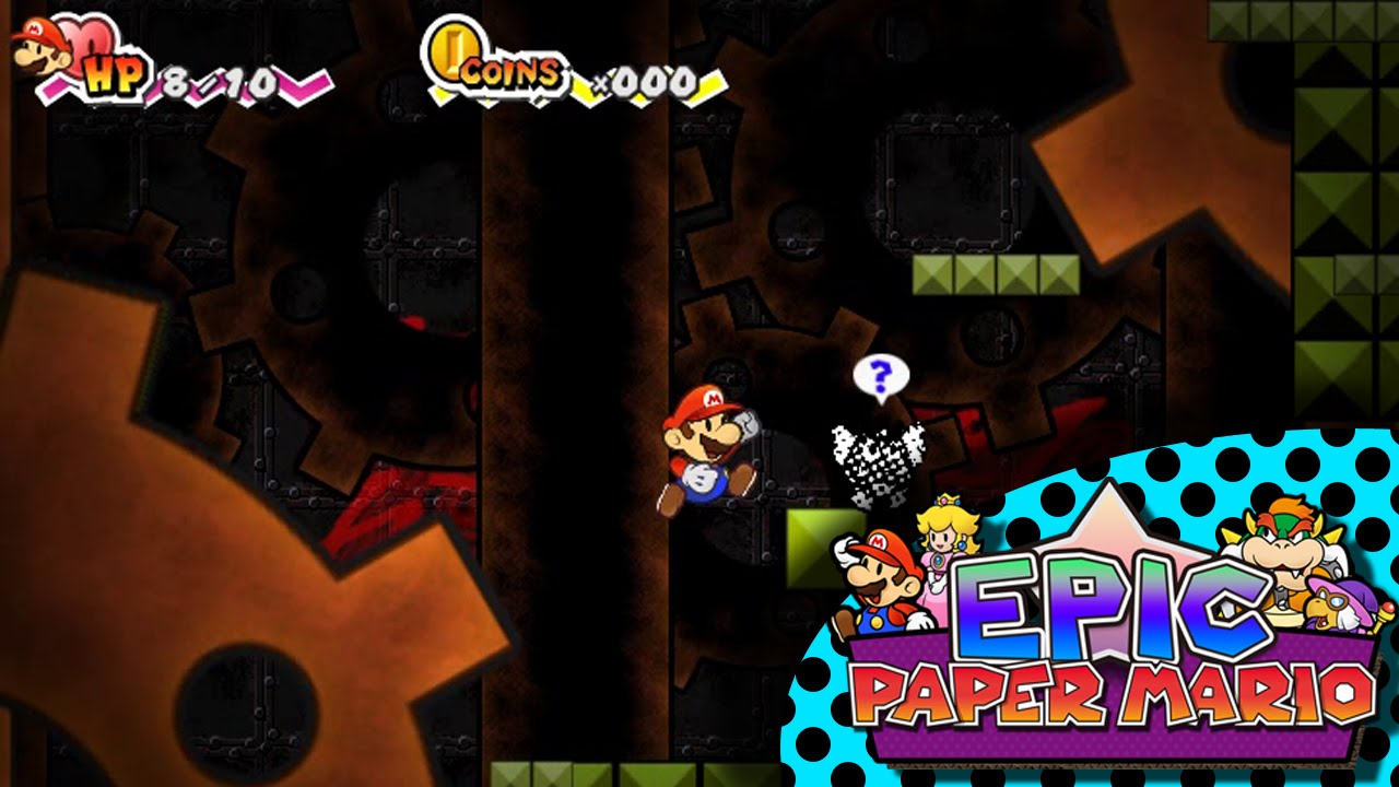 [Let's Play] Epic Paper Mario Tower Attempt 1 (w/ Commentary) YouTube