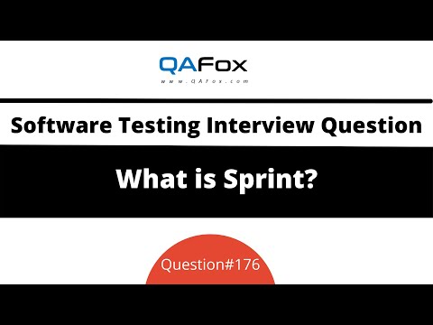 What is Sprint? (Software Testing Interview Question #176)