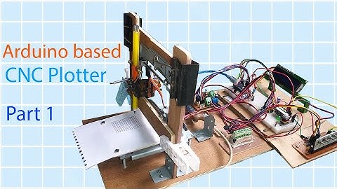 Arduino-based Mini CNC plotter Part 1 using old DVD driver | Robotics | Arduino | CNC | Electronics