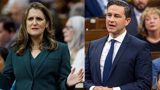 🔴Pierre Puts Freeland IN HER PLCE Question Period | June 06, 2024