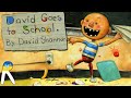 David goes to school  animated read aloud book for kids