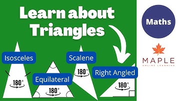 Learn about Triangles! ► Equilateral, Isosceles, Right Triangle, Scalene