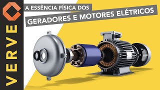 Entenda as diferenças entre um motor e um gerador eletricos.