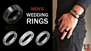 MEN'S  WEDDING  RINGS  | mens wedding bands  2021