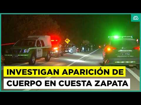 Policía investiga hallazgo de cuerpo en cuesta Zapata