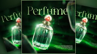 Perfume Poster Design | Photoshop Manipulation Poster/Flyer Design - Photoshop Tutorial screenshot 1