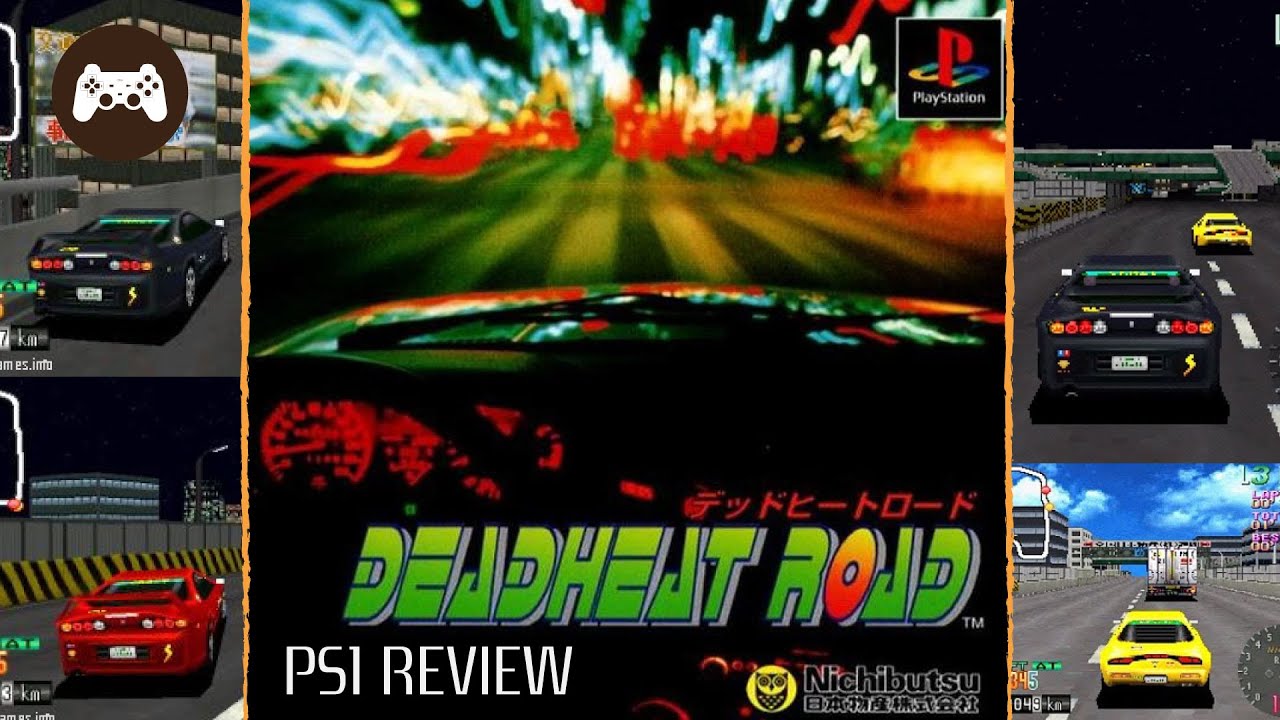 デッドヒートロード Deadheat Road PS1 Arcade Racing Game Review - YouTube