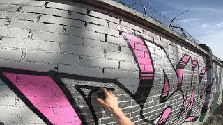 Graffiti wall Chrome pieces with aliens from Toy Story 👽 by Dirty Hands Boy 308 views 2 years ago 7 minutes, 38 seconds