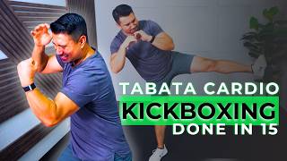 Torch Fat at Home: 15-Minute All-Standing Kickboxing Tabata