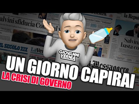 GIOVANNI VERNIA - - La crisi di governo