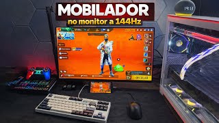 MAIS BARATO QUE PC  ! MONITOR COM MOBILADOR ! CONFIGURAÇÃO PRO QUE OS MELHORES PLAYERS USAM !